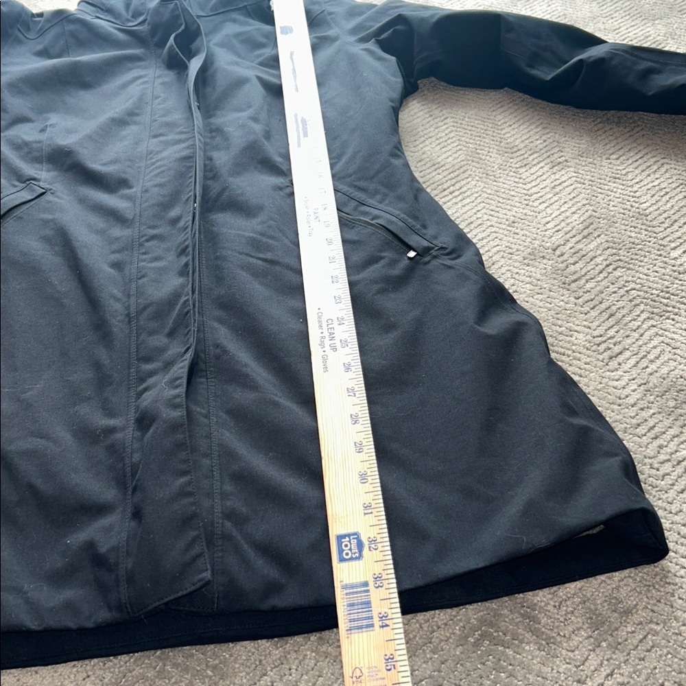 Patagonia Women's Vosque 3-in-1 Parka Black Trench Coat Size M - Picture 13 of 15